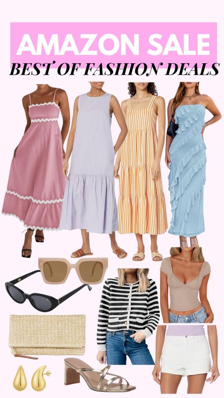 Amazon sale. Best of fashion deals.

Amazon fashion, Amazon spring finds, Amazon sale, Amazon, sunglasses Amazon tops, Amazon dresses, spring dresses, maxi dresses, Easter dress ideas

#LTKsalealert #LTKstyletip #LTKSeasonal