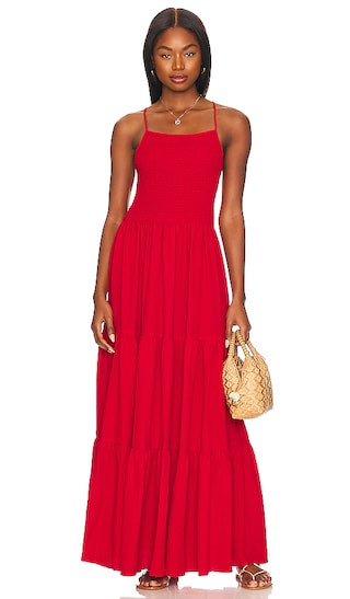 Maxi Dress in Grenadine | Red Maxi Dress | Long Red Dress Resort Dresses 2023 Vacation Dresses 2023 | Revolve Clothing (Global)