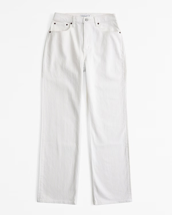 Curve Love High Rise 90s Relaxed Jean | Abercrombie & Fitch (US)