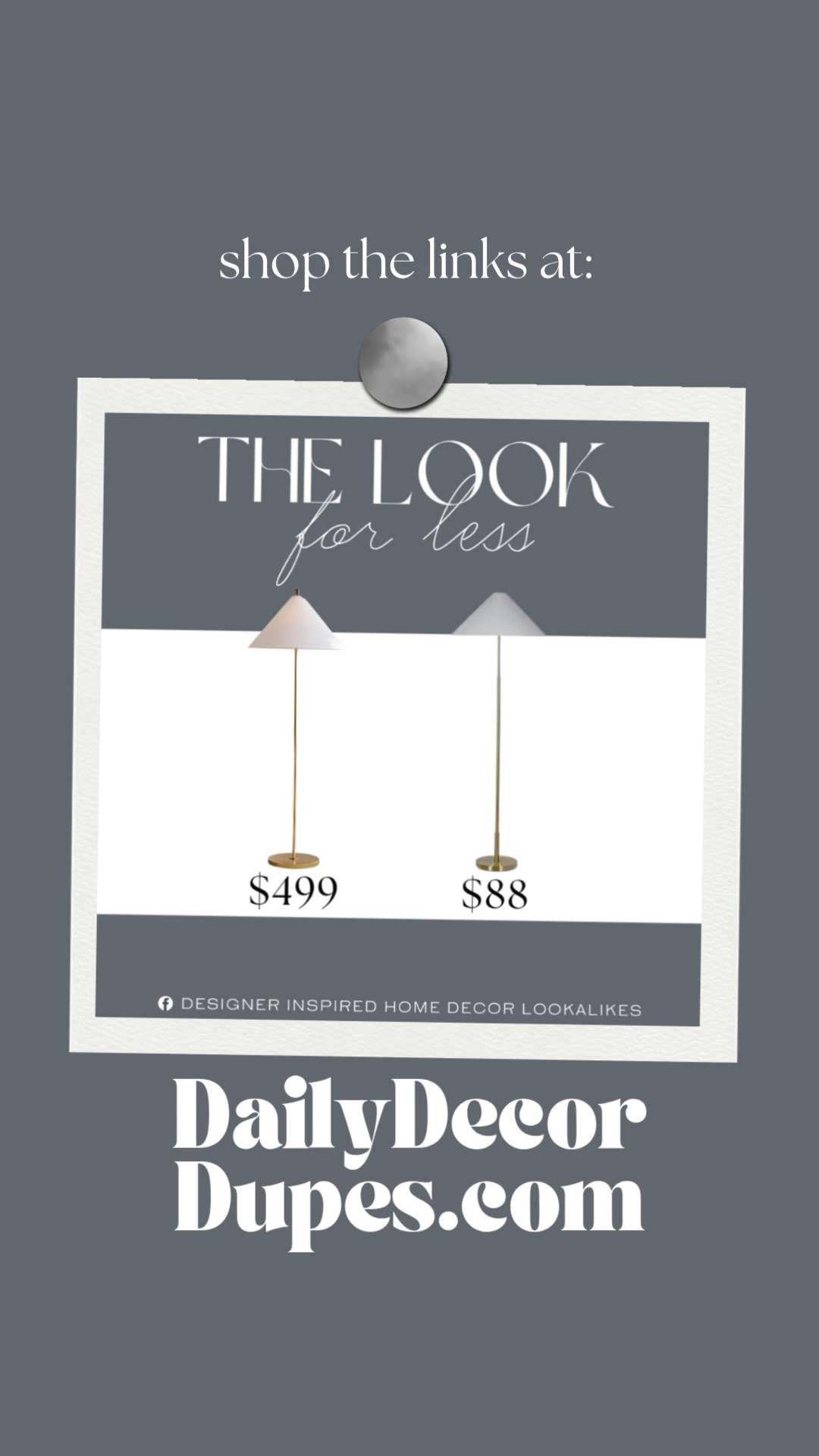 Inspired by Pottery Barn Floor Lamp. Modern Floor Lamp. Mid-Century Floor Lamp. Minimalist Floor Lamp. Brushed Brass Lighting. Antique Gold Floor Lamp. Reading Floor Lamp. Luxe Home Lighting. Contemporary Lighting. 

Home more affordable option find copy cat similar look for less budget friendly affordable cheap cheaper beautiful pretty. Clearance sale coupon code discount code promo code luxury lookalike look a like Inspo inspiration inspired by idea ideas Love like these? I share multiple every day in my FB group.
#potterybarninspired #floorlamp #elegantlighting #homdecorinspo #chiclighting #floorlighting #accentlighting #homestylefinds 

 #LTKHome