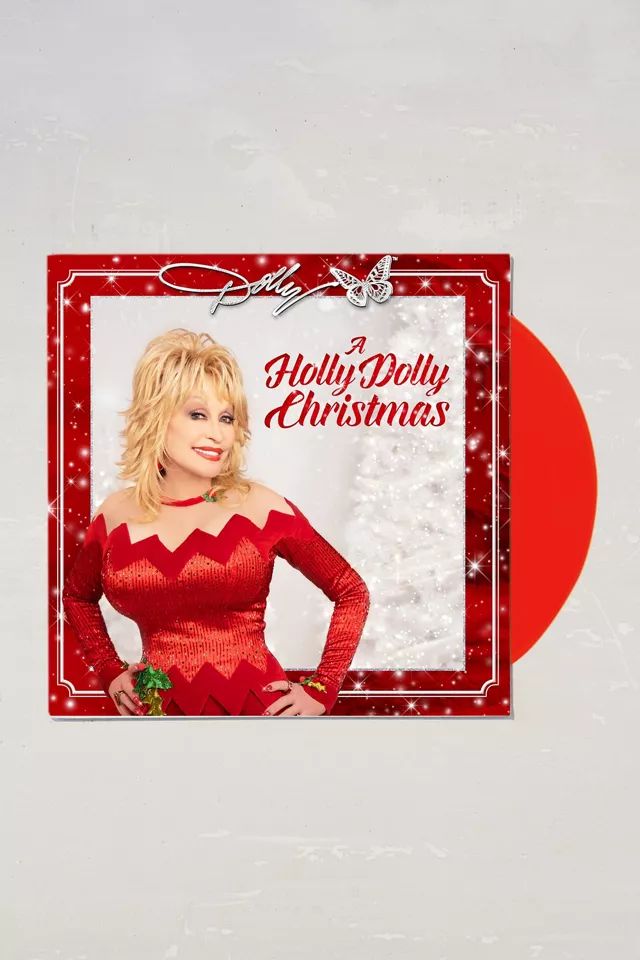 Dolly Parton - A Holly Dolly Christmas LP | Urban Outfitters (US and RoW)
