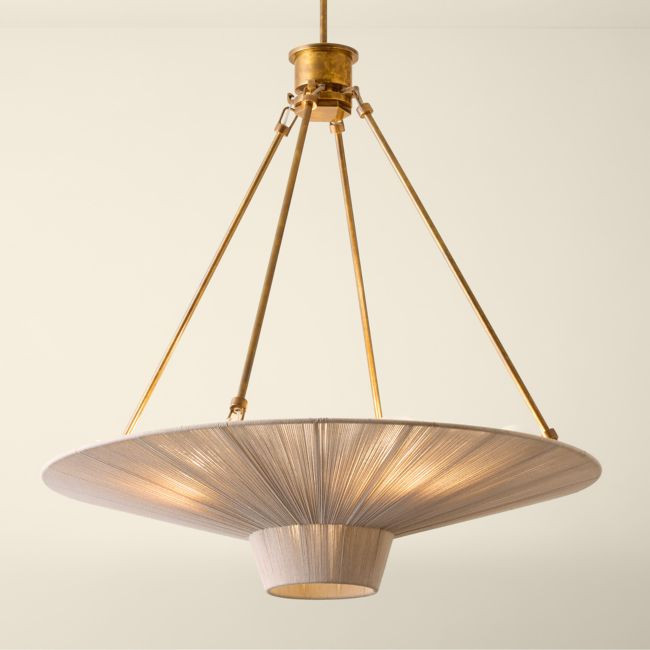 Baird Jute Pendant Light | CB2