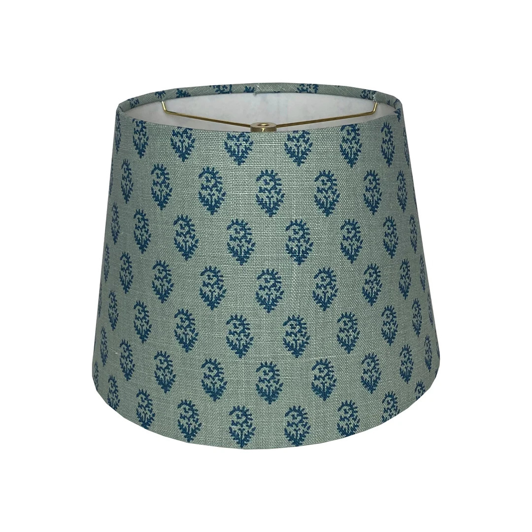 Blue Paisley Indian Motif Lamp Shade | Etsy (US)