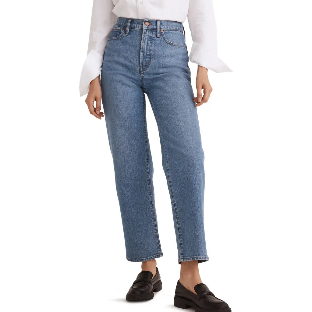 Madewell The Perfect Crop Wide Leg Jeans in Knoxville at Nordstrom Rack, Size 29 | Nordstrom Rack