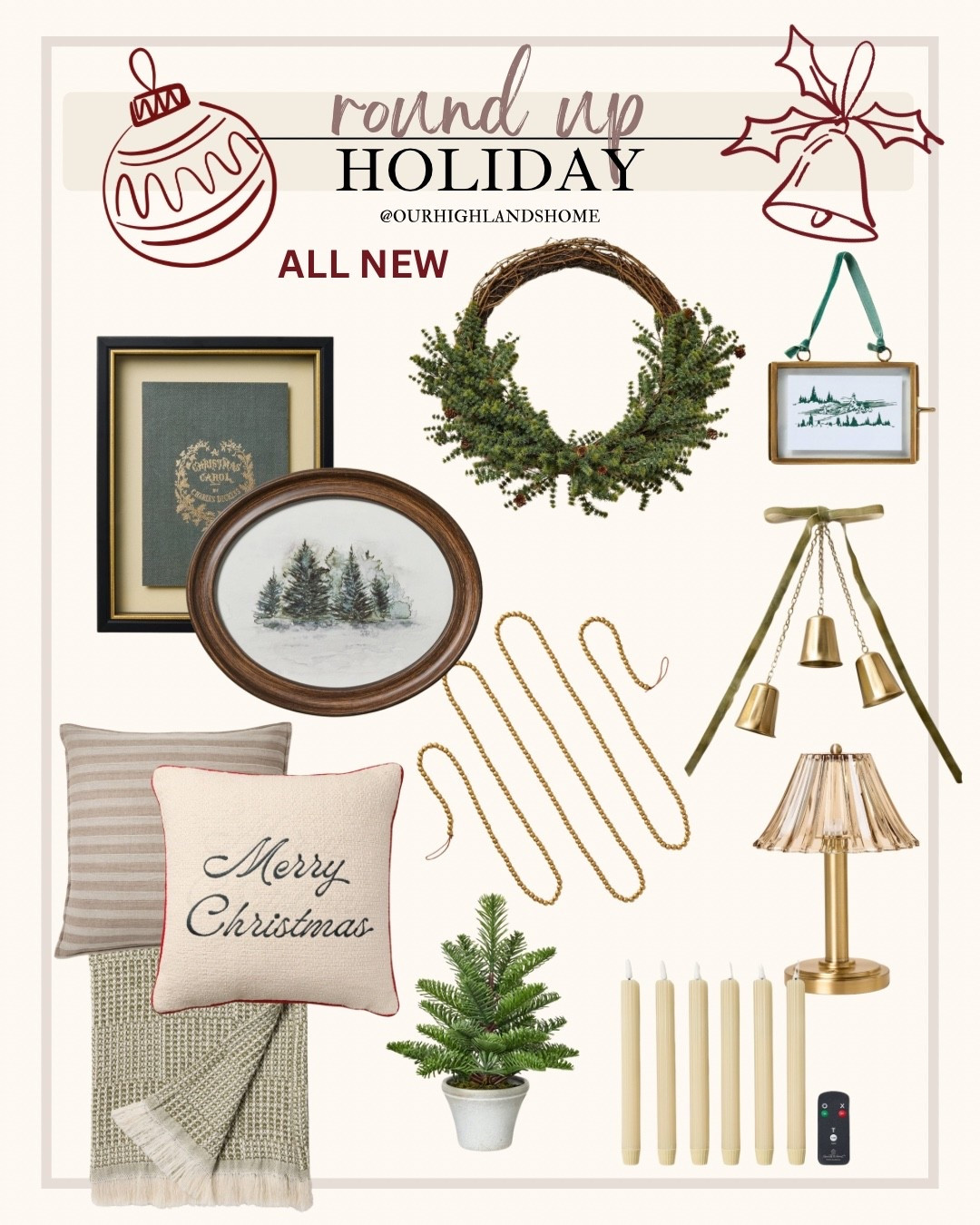 all new from hearth and hand holiday decor 

#LTKSeasonal #LTKHome