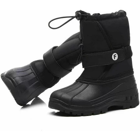 Kids Winter Snow Boots Warm Slip Collision Waterproof Cold Weather Shoes Outdoor | Walmart (US)