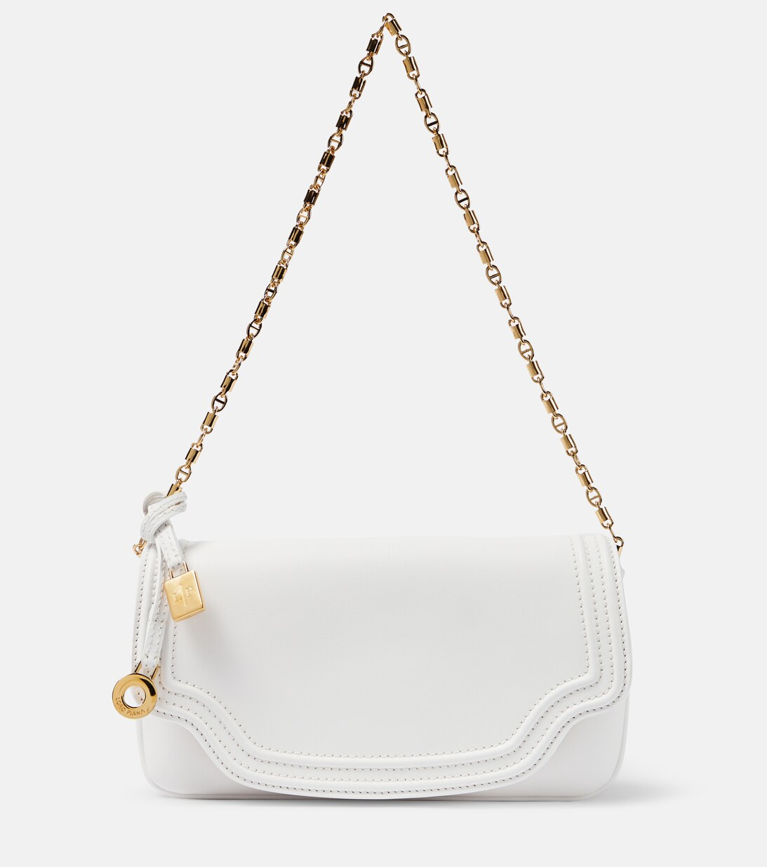 Onde leather clutch | Mytheresa (UK)