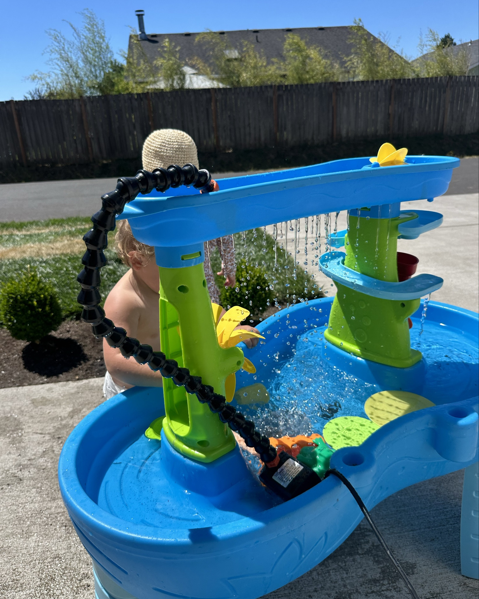 The MUST HAVE for at home summer activities! Love this water pump that is saving my water and for me holding a hose for it to keep dripping the water! 10/10 

#LTKKids #LTKSummerSales #LTKSwim