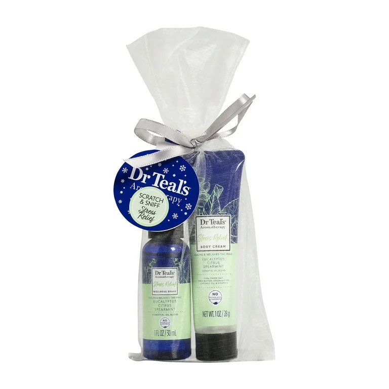 Dr Teal's Aromatherapy Stress Relief Wellness Spray and Body Cream Duo | Walmart (US)