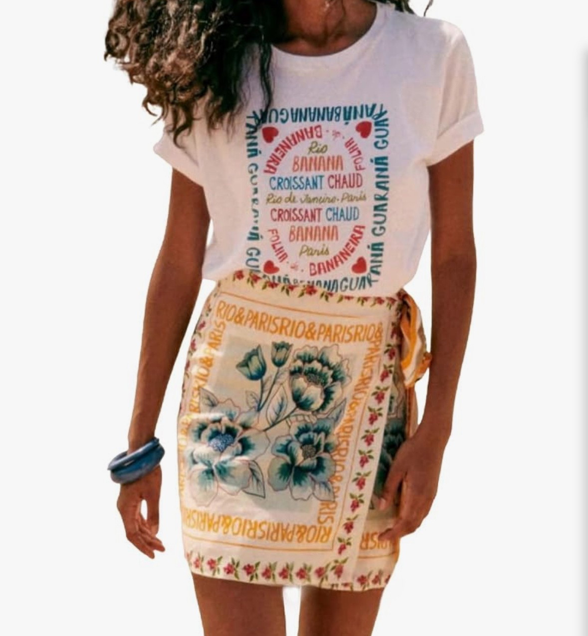 Amazon skirt I ordered in small

Farm Rio lookalike