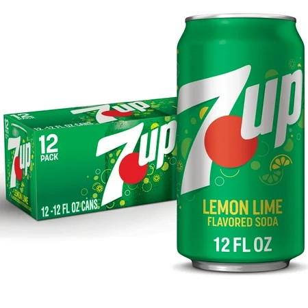 7UP Caffeine Free Lemon Lime Soda Pop, 12 fl oz, 12 Pack Cans | Walmart (US)