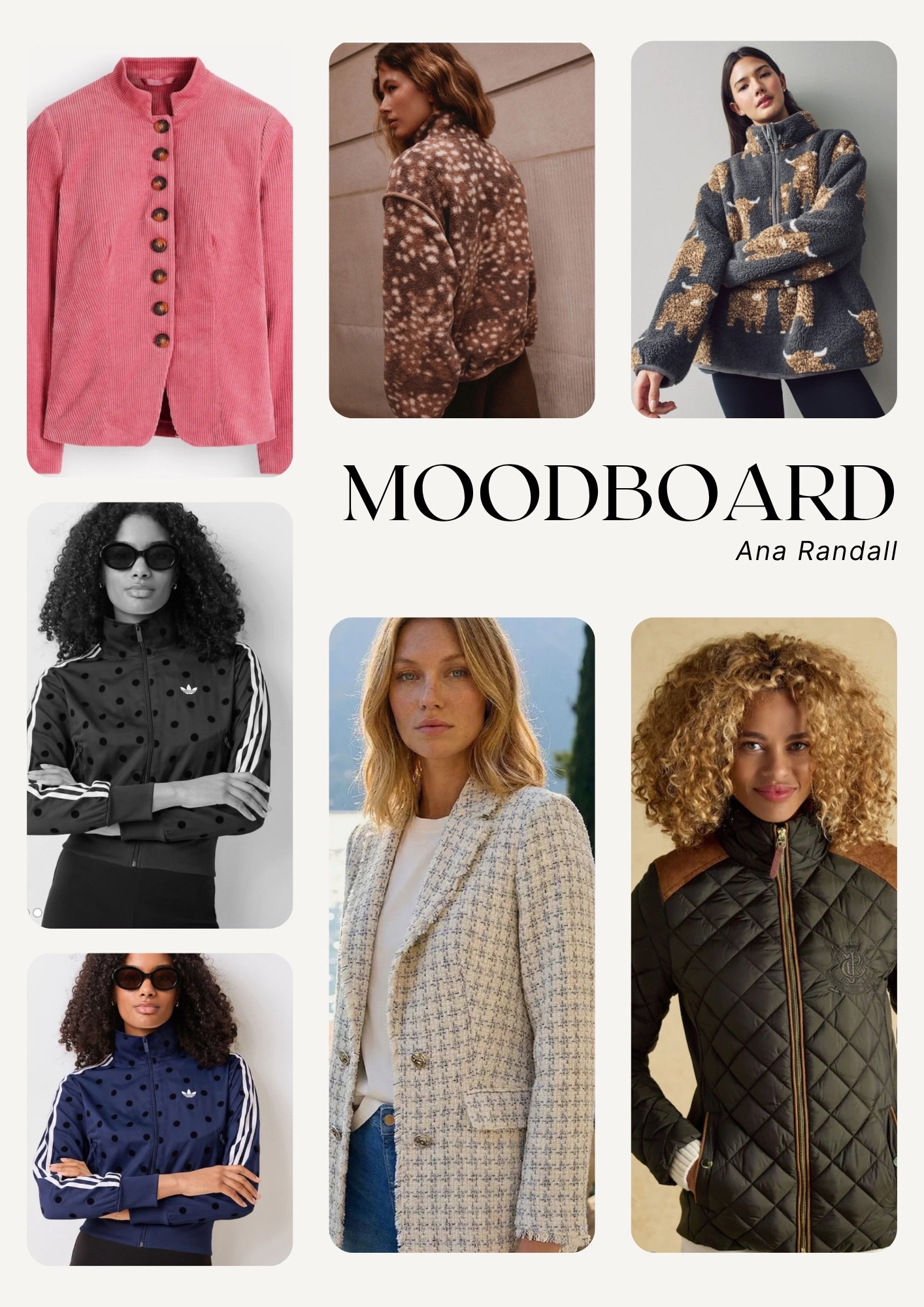 Cozy jacket edit! 🧥✨ From casual patterned fleeces to chic tailored blazers, here’s my top outerwear visual moodboard for the season. Which style is your favorite?

Xoxo,
Ana Randall♥️

#LTKstyletip #LTKautumn