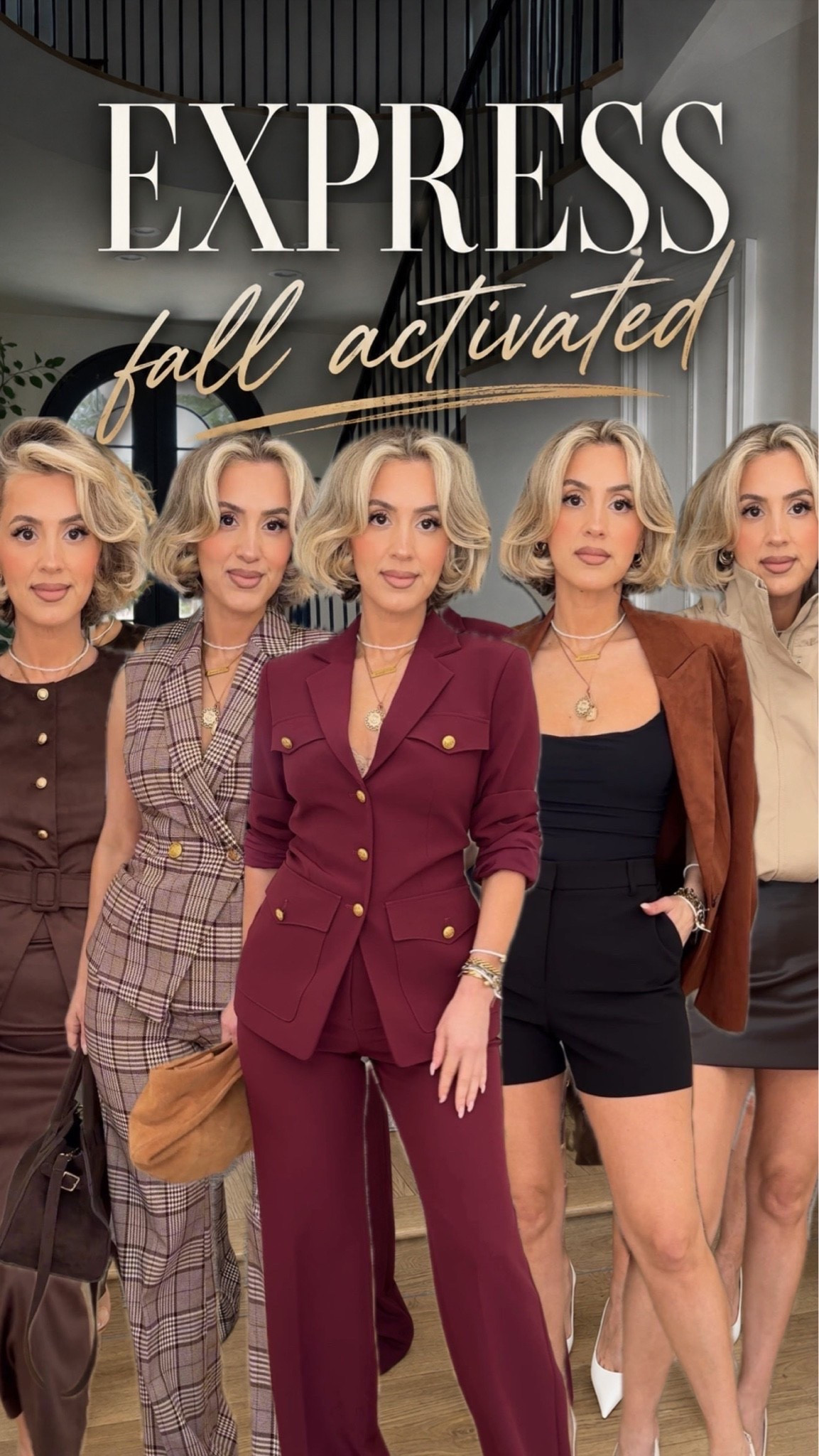 Fall colors & textures #outfitinspo 🤎#DressToExpress #ExpressPartner @Express

XS or size 2 in skirts + tops/jackets
Size 4 in bottoms

#LTKgrwm #LTKootd #LTKU