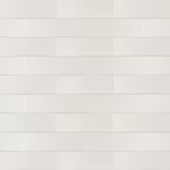 Boutique Ceramic Zellige French Canvas White 3-in x 9-in Glazed Ceramic Subway Standard Wall Tile... | Lowe's