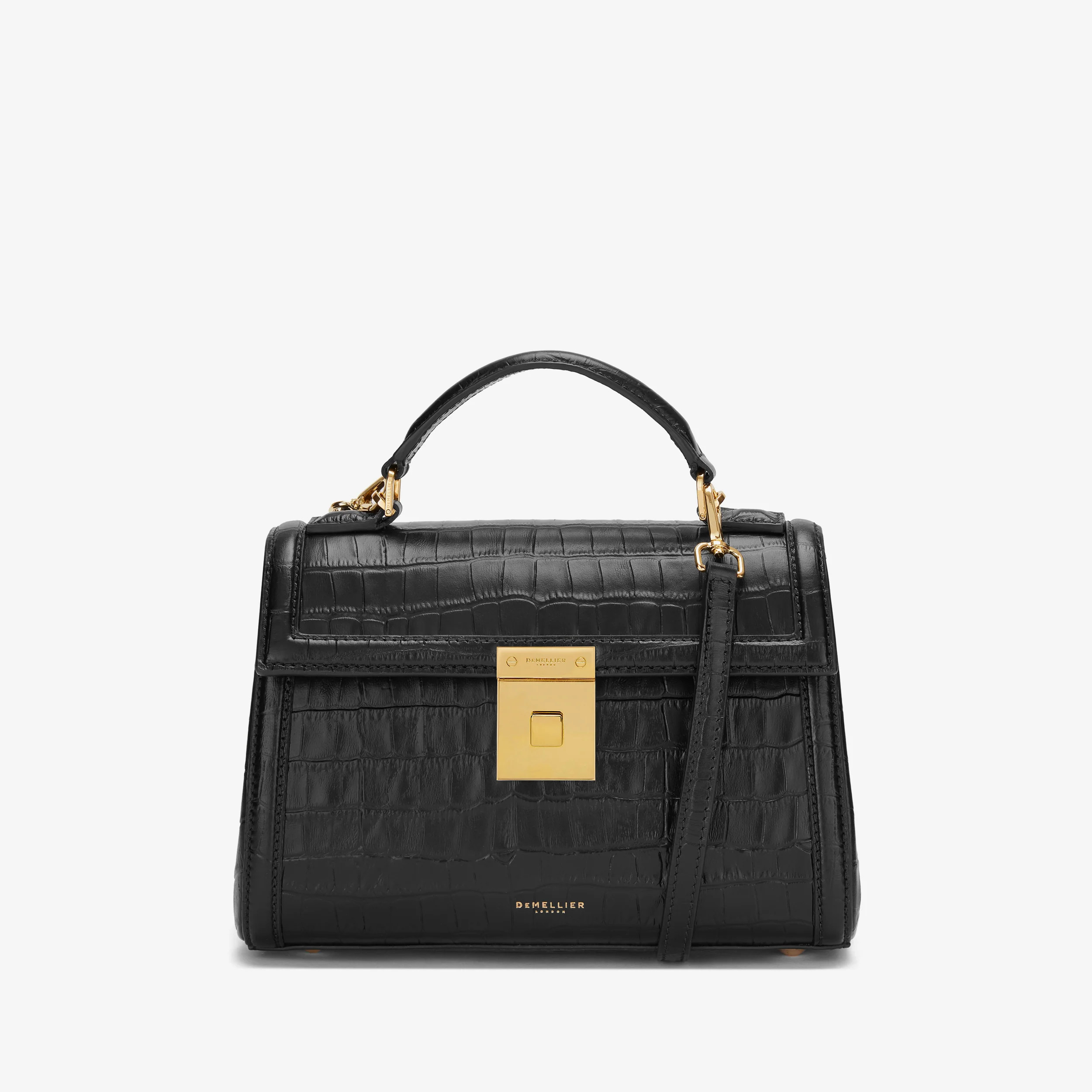 The Paris | Black Croc-Effect | DeMellier | DeMellier