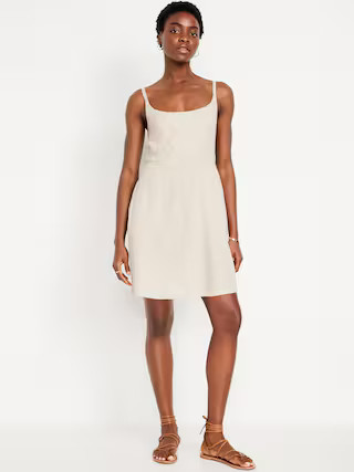 Fit &amp; Flare Cami Mini Dress | Old Navy (US)
