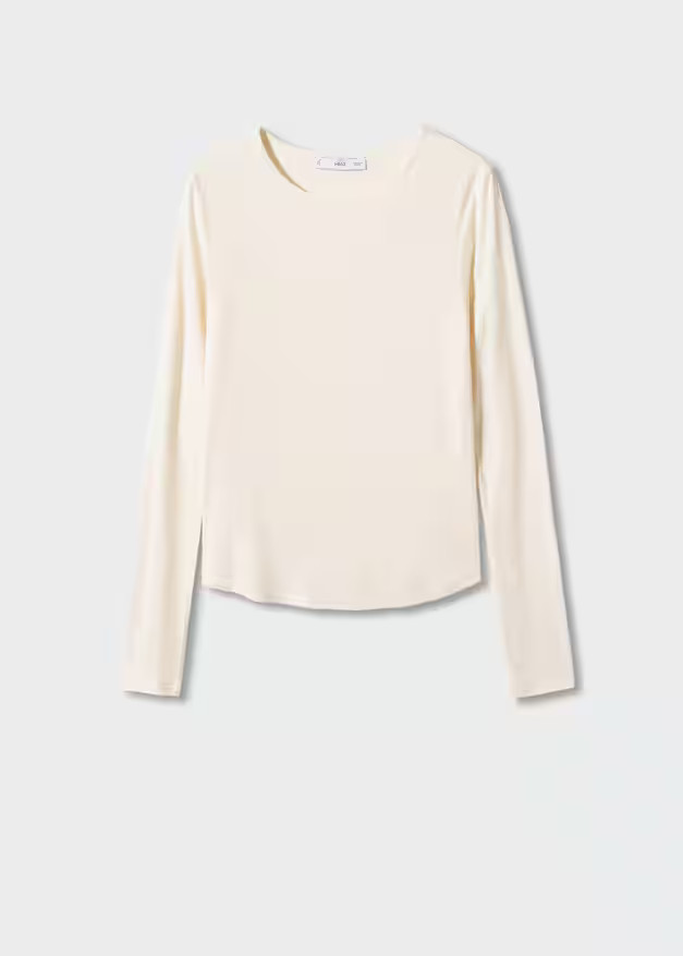 Open back knitted top -  Women | Mango USA | MANGO (US)