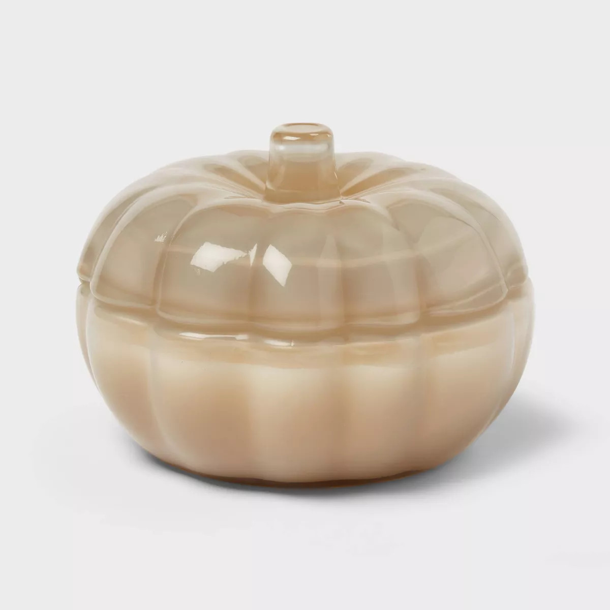 Lidded Glass Pumpkin Jar Candle - Threshold™ | Target