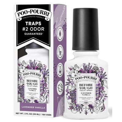 Poo-Pourri Before-You-Go  Lavender Vanilla and Citrus Toilet Spray | Target