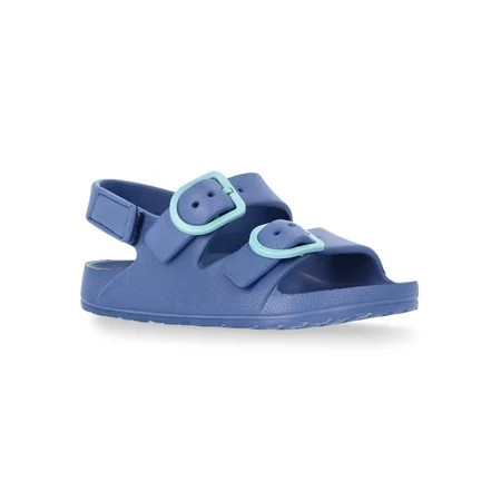 Wonder Nation Toddler Boys EVA Two Buckle Print Sandals | Walmart (US)