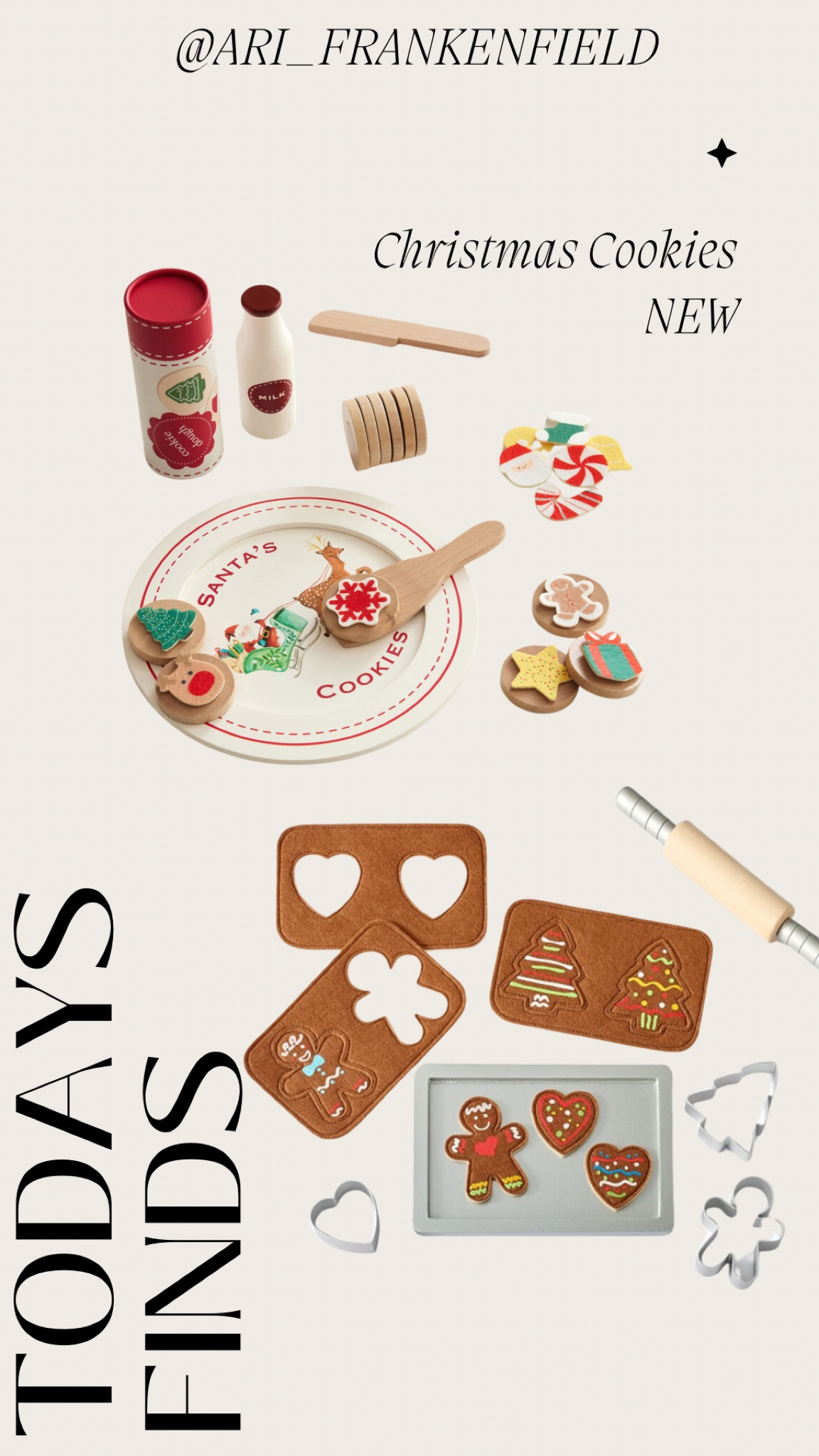 The cutest play Christmas cookies!

#LTKHoliday #LTKSeasonal #LTKKids