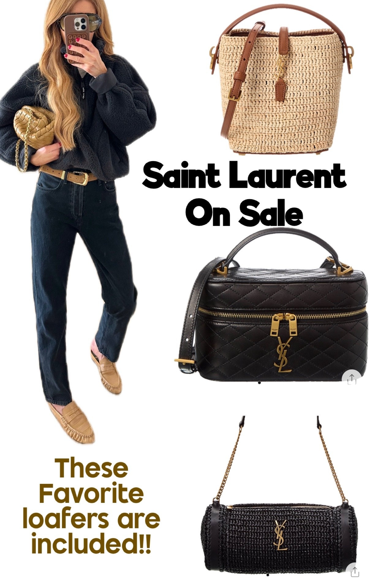 Saint laurent shoes and bags on sale my loafers are my favorite to slip on and go! 

#LTKWorkwear #LTKSaleAlert #LTKmomlife