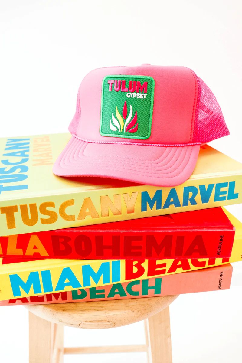 Tulum Hat - Neon Pink | The Impeccable Pig