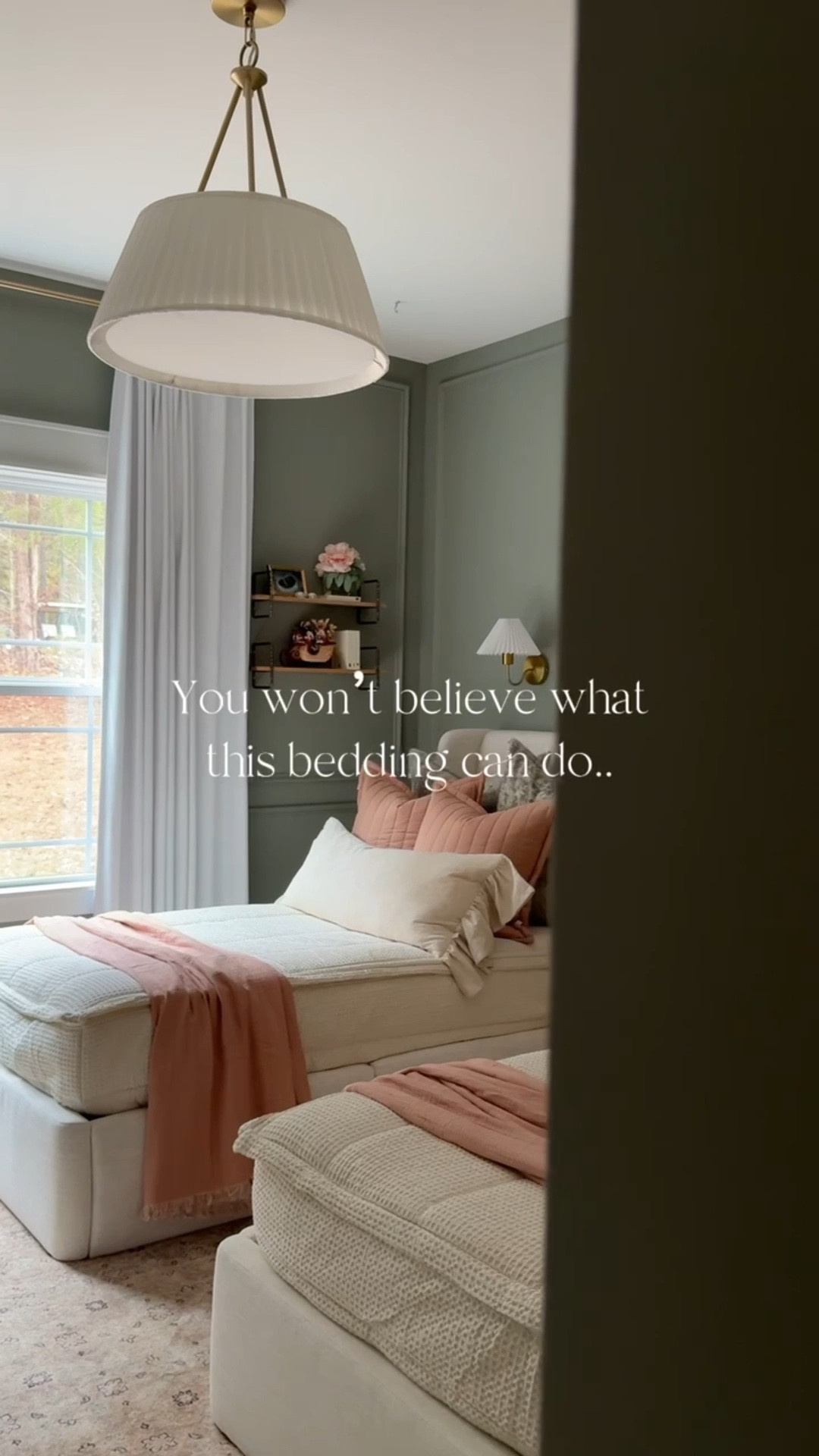 Our shared big girl room came together so beautifully especially the zipper bedding!

#LTKFindsUnder50 #LTKKids #LTKHome