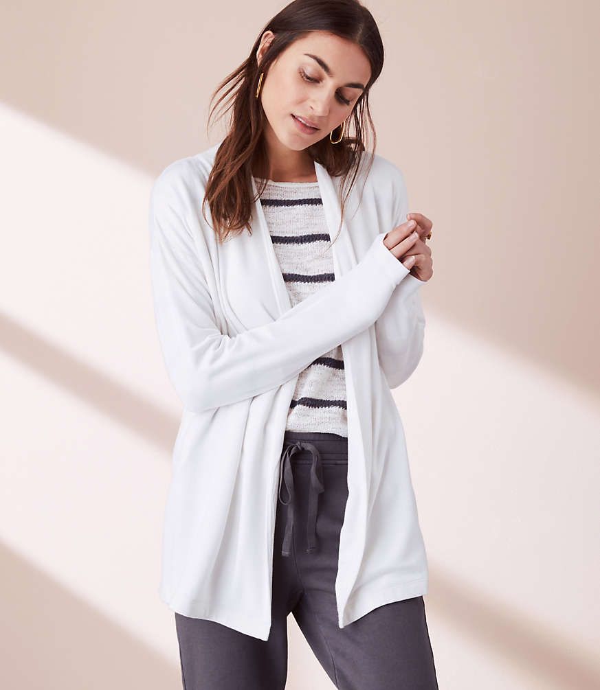 Lou & Grey Signaturesoft Open Cardigan | LOFT