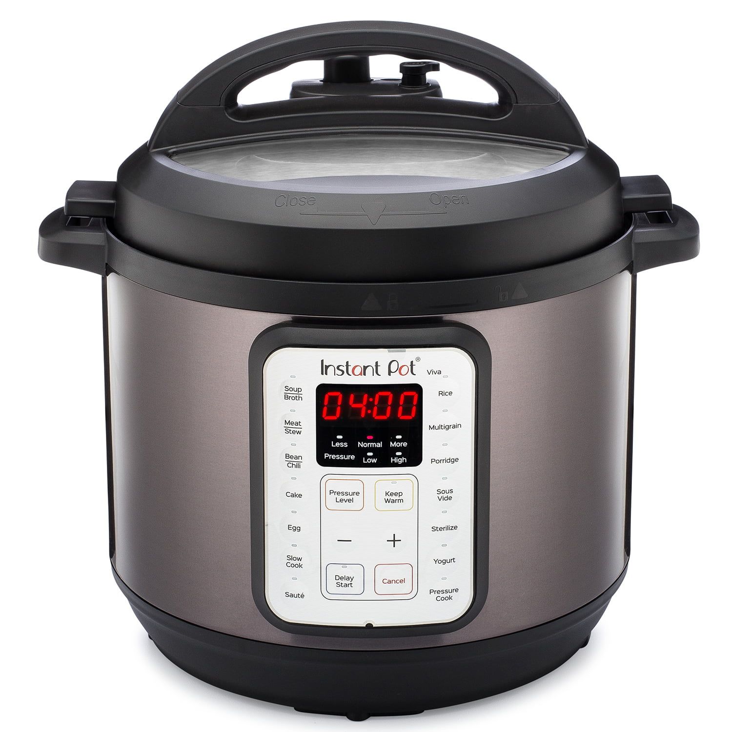 Instant Pot, 8-Quart Viva Pressure Cooker, 9-in-1 Slow Cooker, Yogurt Maker, Food Steamer, Rice M... | Walmart (US)