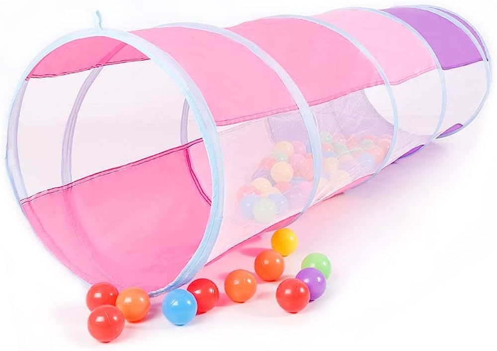 Andy Yeatese Kids Play Tunnel for Toddlers, Crawling Tunnel for Girls, Boys, Cat or Dogs, Indoor ... | Amazon (US)