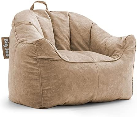 Big Joe Hug Bean Bag Chair, Gray Hyde, 3ft | Amazon (US)