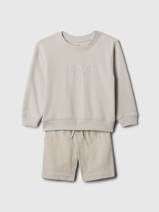 babyGap Two-Piece Sweatshirt Set | Gap (US)