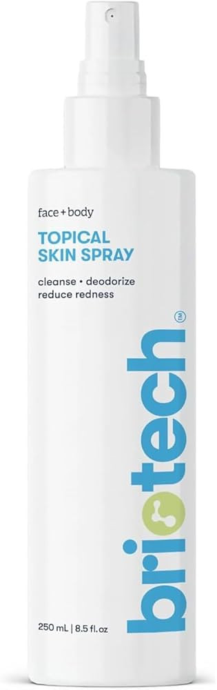 BRIOTECH Topical Skin Spray, Hypochlorous Acid Spray for Sensitive Skin, HOCl Facial Mist, Full B... | Amazon (US)