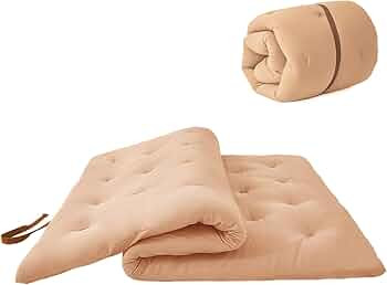 ZonLi Japanese Floor Futon Mattress Queen Size 60"x 80",100% Cotton Cover 2.5'' Thicken Tatami Ma... | Amazon (US)