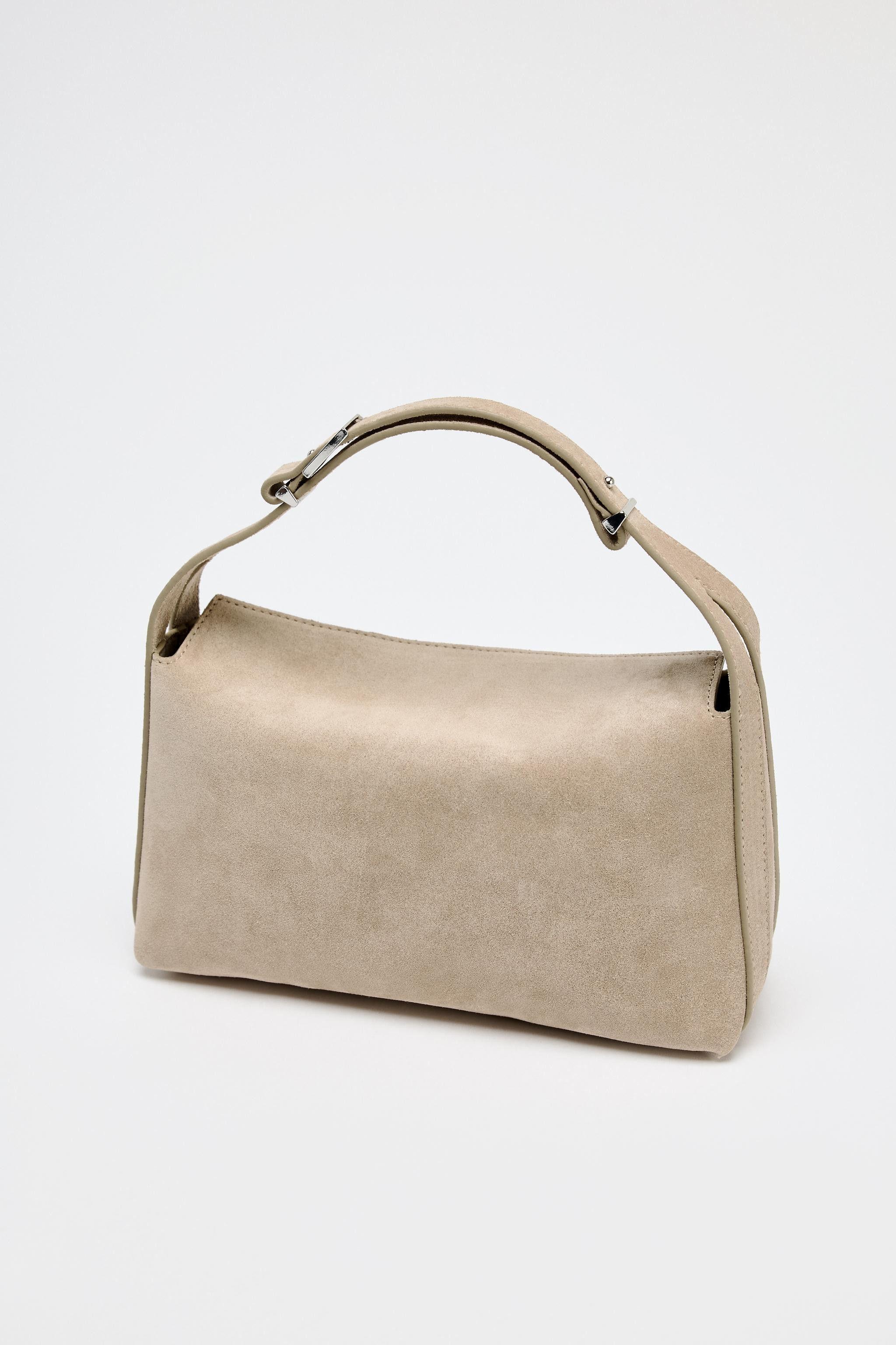 SPLIT SUEDE MINI HANDBAG | Zara US