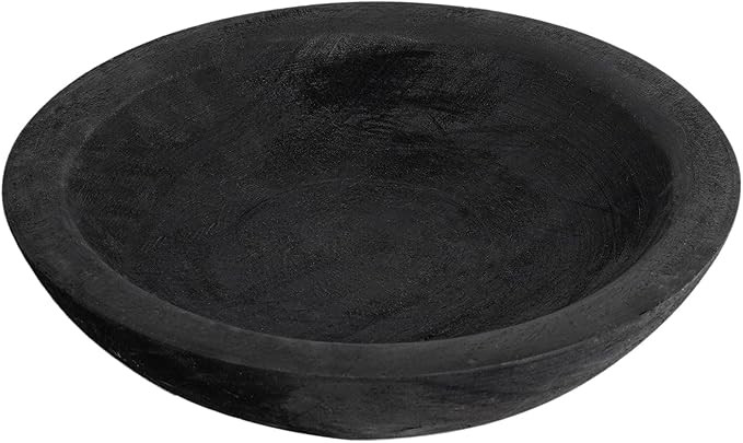 Hand Carved Wooden Decorative Bowl for Home Entryway Decor, Wood Centerpiece Bowl for Coffee Tabl... | Amazon (US)