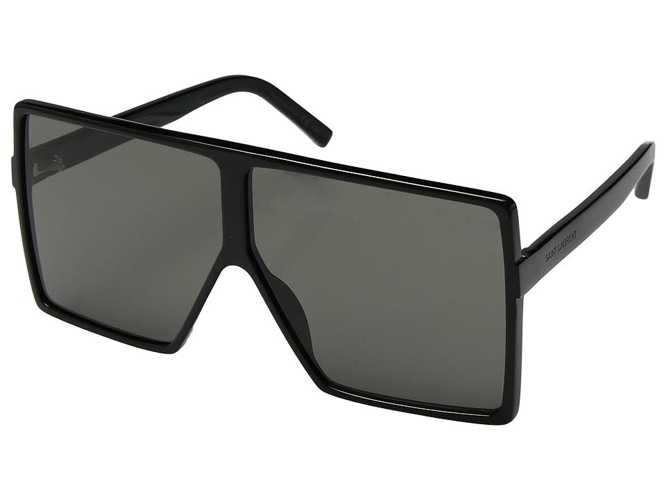 Saint Laurent SL 183 Betty (Black) Fashion Sunglasses | Zappos