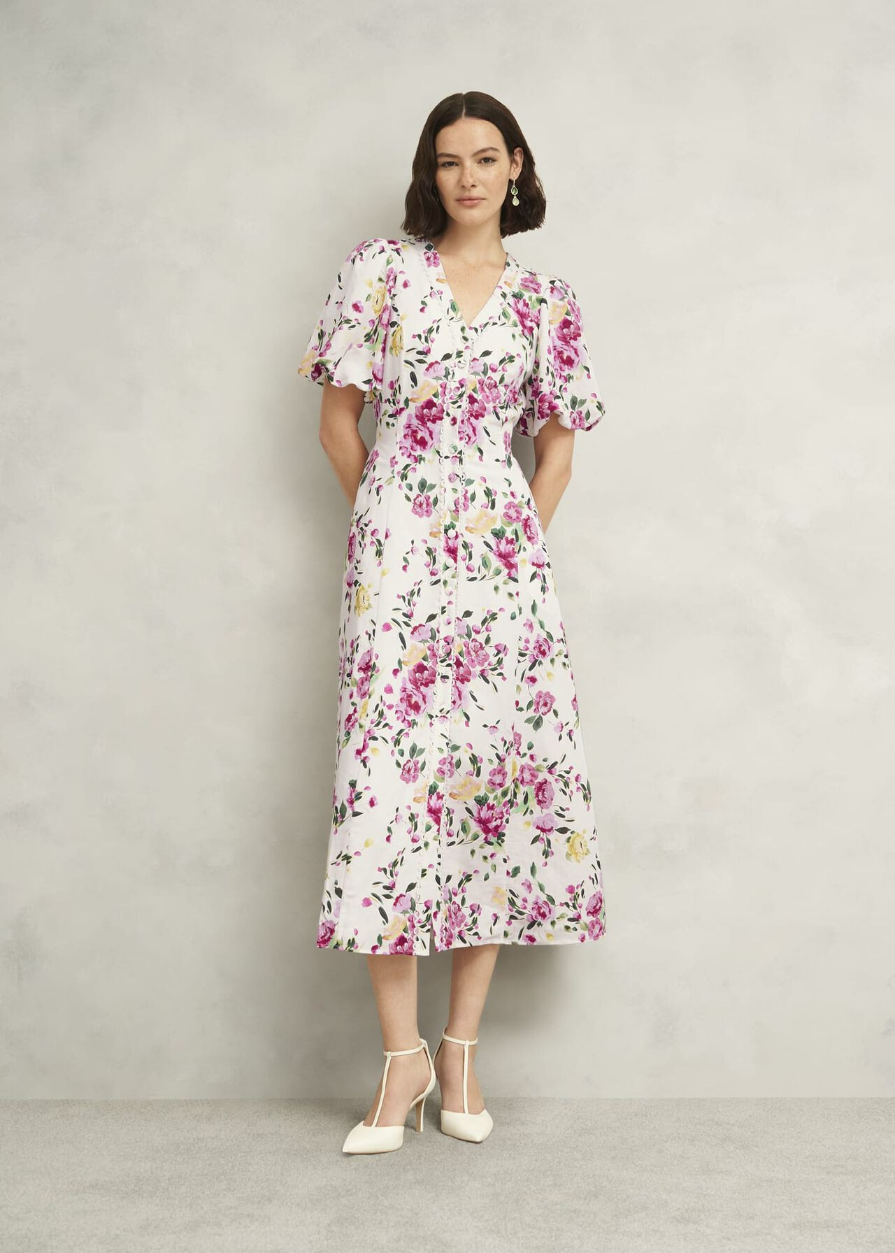 Taylor Linen Dress | Hobbs UK | | Hobbs