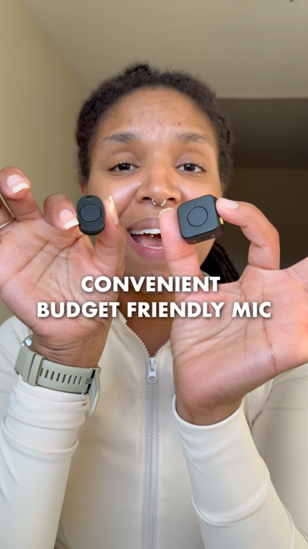 This magnetic clip is actually genius!
Testing out the Kukiho wireless mic and honestly the magnetic clip alone sold me. It's so strong & Just snaps on and off in a second

- no fumbling with pins or clips that ruin your shirt.

But here's the real lifesaver: 80 hours of battery. I'm someone who constantly forgets to charge things, so the fact that I can basically ignore this for weeks is huge. It comes with a charging case for both mics so when I actually do remember to charge it, everything's in one spot.
If you're like me and terrible at remembering to charge your gear, or you're just tired of dealing with complicated mic setups, this might be it.

Drop a comment if you've tried it or if you can hear a difference between the two.

#LTKTravel #LTKU #LTKFindsUnder50