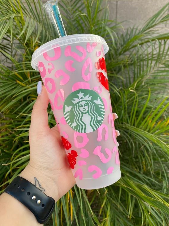 Valentines Day Cup  Valentines Day Starbucks Cup  Valentines | Etsy | Etsy (US)