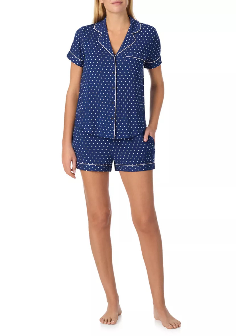 Women's Short Sleeve Shirt and Shorts Pajama Set | Belk