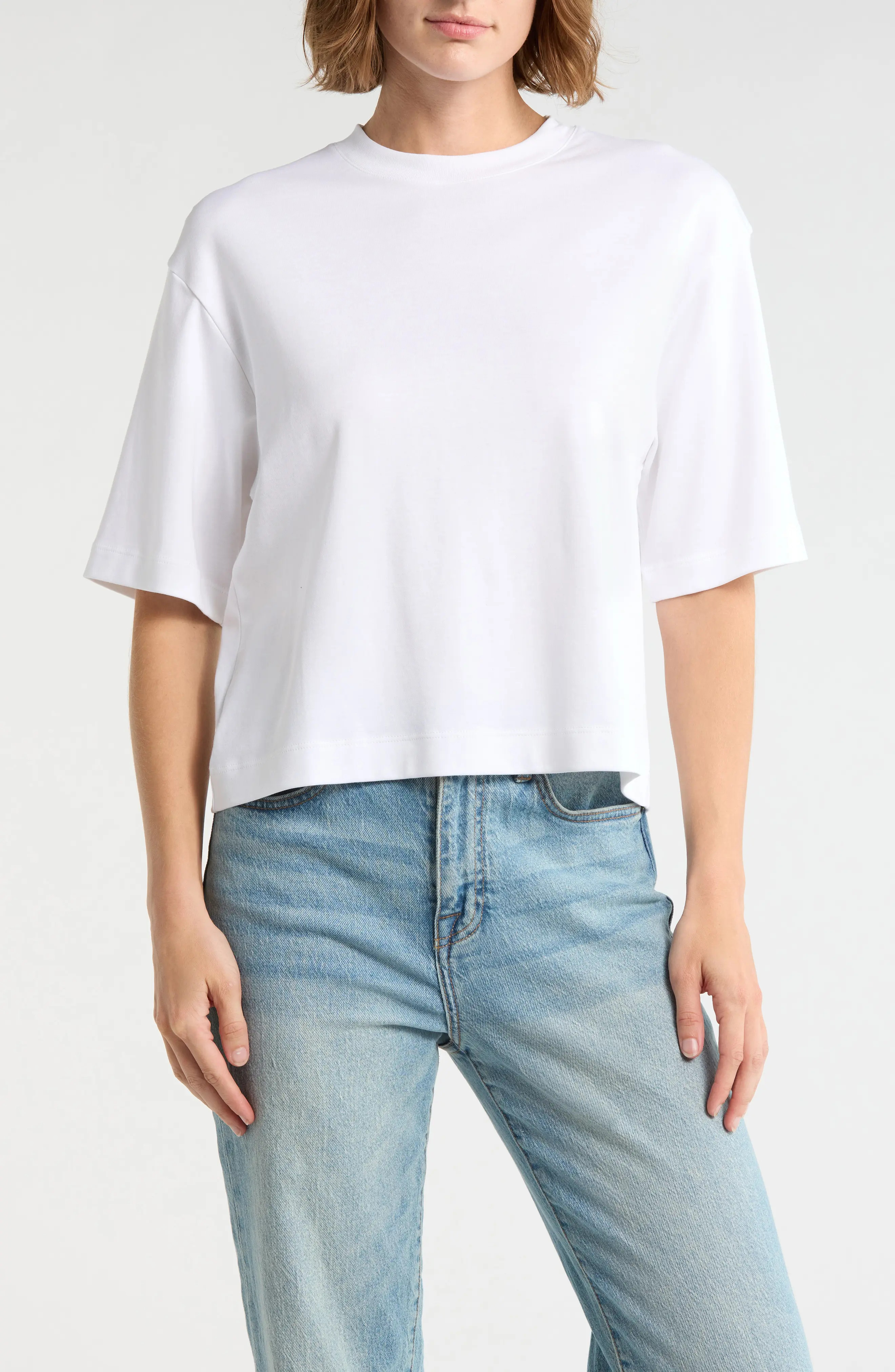 Wide Sleeve Crop T-Shirt (Women) | Nordstromrack | Nordstrom Rack