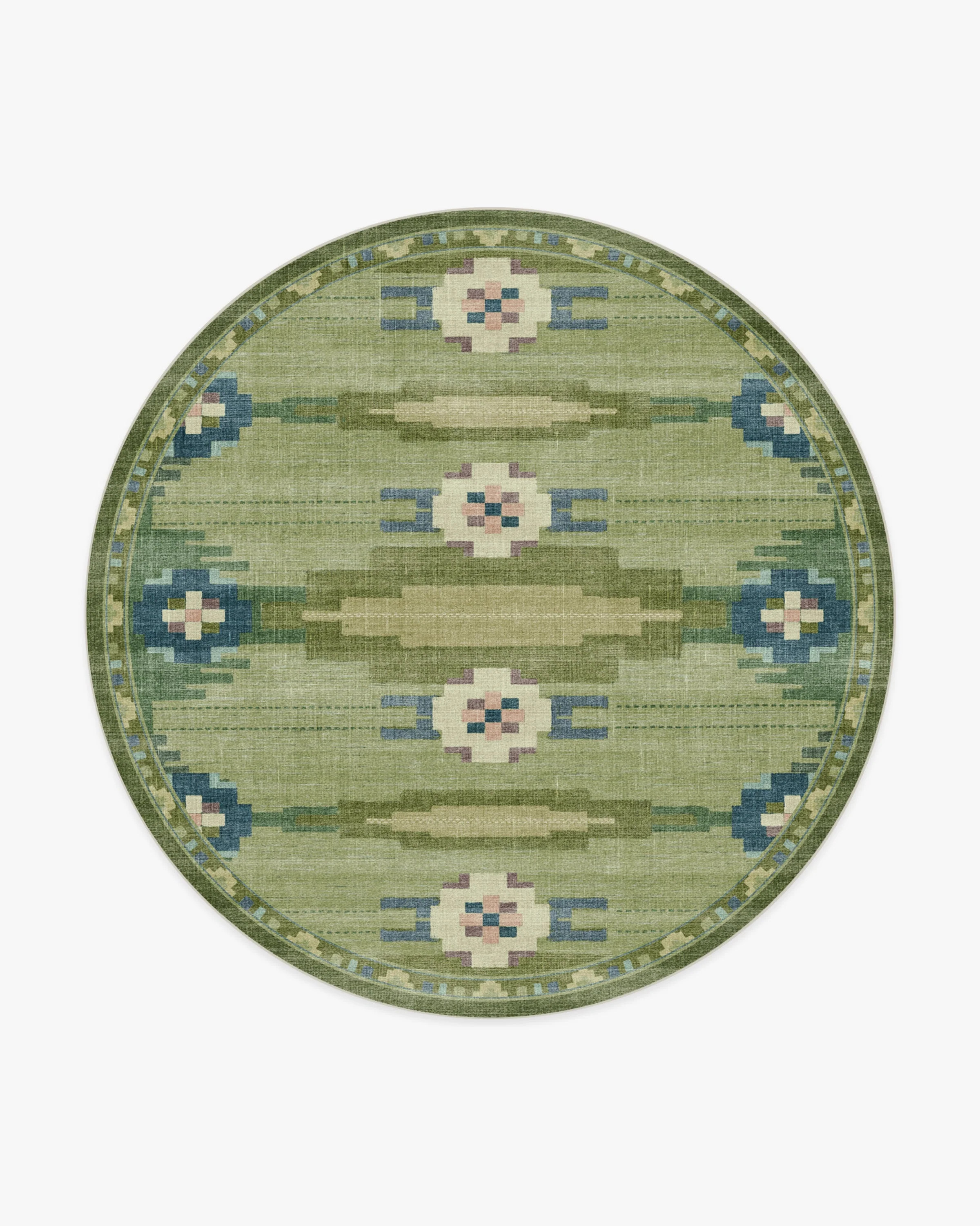 Annika Green Tufted Rug | Ruggable | Ruggable
