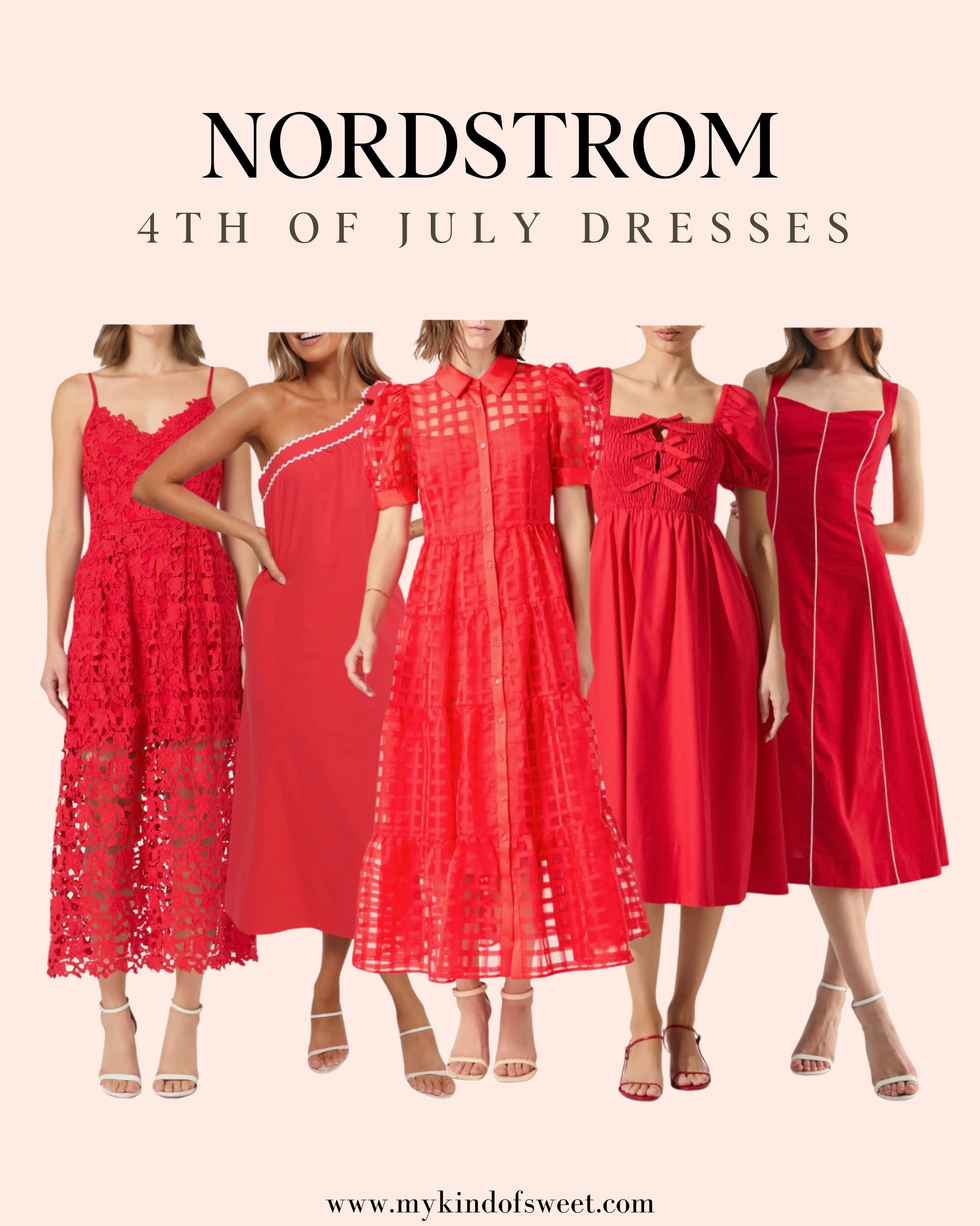 Celebrate the 4th in one of these stunning red dresses from Nordstrom.

#LTKSeasonal #LTKStyleTip #LTKOver40