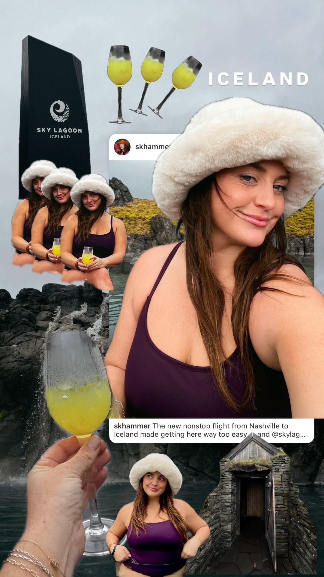 Sky lagoon in Iceland #sktraveltime 

#LTKTravel #LTKMidsize #LTKSwim