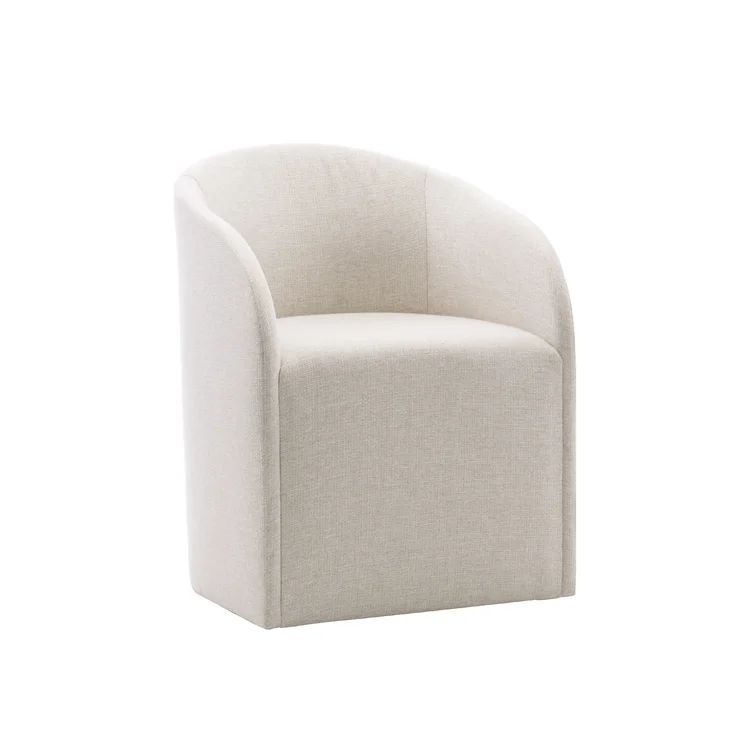 Logan Square Solid Back Arm Chair | Wayfair North America