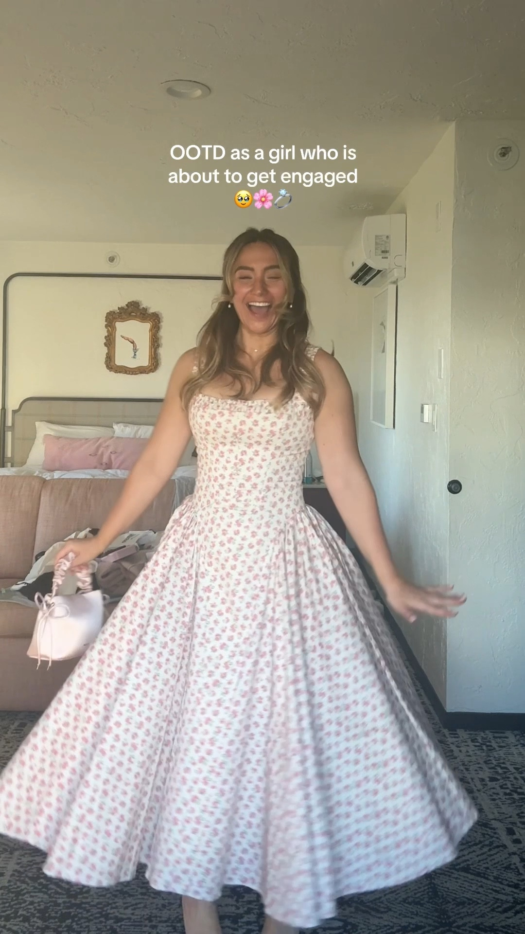 Ootd as a girl who is about to get engaged 🥹😭