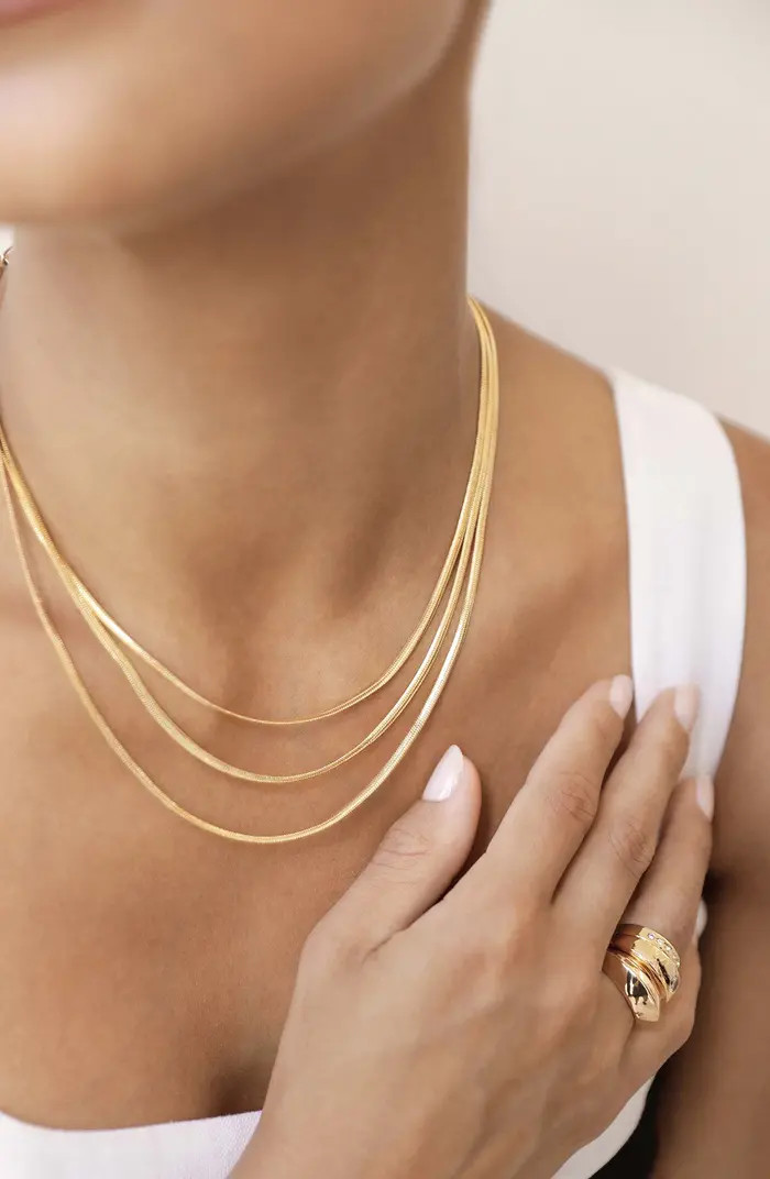 Triple Layered Flex Necklace | Nordstrom