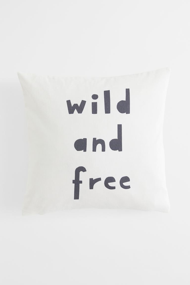 Printed cushion cover | H&M (UK, MY, IN, SG, PH, TW, HK)